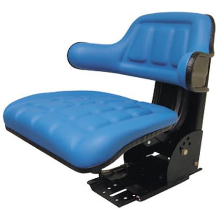 Aftermarket Blue FlipUp Wrap Around Back Full Seat For Several Fits Ford Fits New H WF222BU